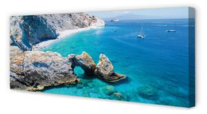 Obraz na płótnie Grecja Plaża morze wybrzeże