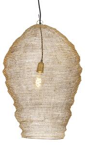 Orientalna lampa wisząca złota 70 cm - Nidum Oswietlenie wewnetrzne