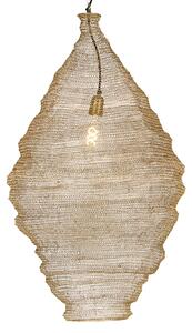 Orientalna lampa wisząca złota 90 cm - Nidum Oswietlenie wewnetrzne