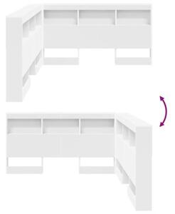 Super półka na głowę z miejscem do ładowania - nowoczesny design do sypialni