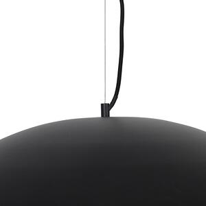 Vintage lampa wisząca czarna ze złotem 60 cm - Emilienne Novo Oswietlenie wewnetrzne
