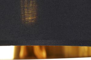 Luk Nowoczesna lampa łukowa czarno-złota - Arc Basic Oswietlenie wewnetrzne