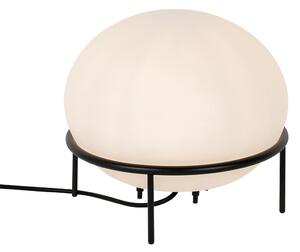Zewnetrzna Designerska lampa stołowa zewnętrzna czarna - Jannie Oswietlenie zewnetrzne
