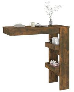 Stolik barowy, przydymiony dąb, 102x45x103,5 cm
