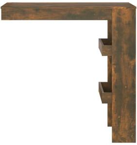 Stolik barowy, przydymiony dąb, 102x45x103,5 cm