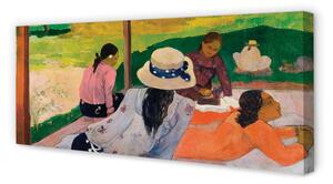 Obraz na płótnie Sjesta - Paul Gauguin