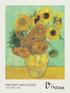 Reprodukcja Sunflowers 1888, Vincent van Gogh