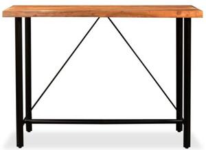 Stolik barowy, drewno akacjowe, 150x70x107 cm