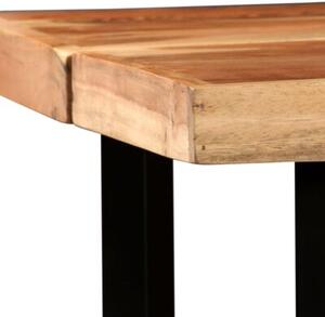 Stolik barowy, drewno akacjowe, 150x70x107 cm