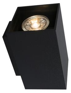 Nowoczesny Kinkiet / Lampa scienna Smart czarny, w tym 2 WiFi GU10 - Piaskowy Oswietlenie wewnetrzne