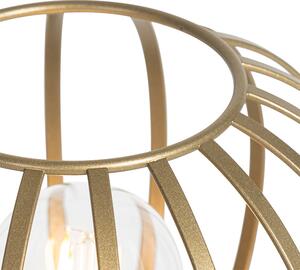 Designerska lampa stołowa mosiężna - Johanna Oswietlenie wewnetrzne