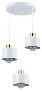 Lampa wisząca Chris white-gold III