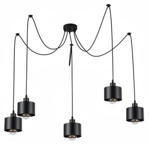 Lampa Pająk w stylu industrialnym