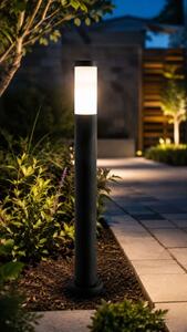Lampa ogrodowa stojąca 65cm czarna