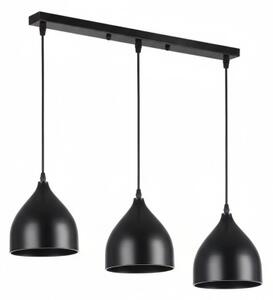 Lampa wisząca Noa 3 czarna