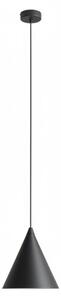 Lampa Stożek M czarna – minimalistyczna lampa wisząca