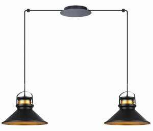 Lampa wisząca Ferro 2 – loftowa lampa nad stół lub wyspę