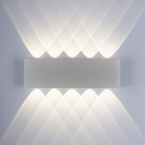Zewnetrzna Nowoczesna lampa ścienna szara 27 cm z LED IP54 - Silly Oswietlenie zewnetrzne