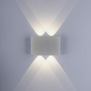 Zewnetrzna Nowoczesna lampa ścienna szara w tym LED IP54 - Silly Oswietlenie zewnetrzne