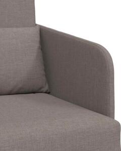 Sofa bed ciemnoszary 65 x 80 x 83 cm tkanina