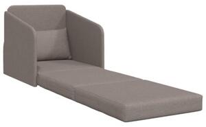 Sofa bed ciemnoszary 65 x 80 x 83 cm tkanina