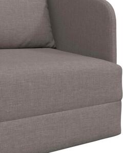 Sofa bed ciemnoszary 65 x 80 x 83 cm tkanina