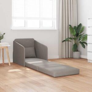 Sofa bed ciemnoszary 65 x 80 x 83 cm tkanina