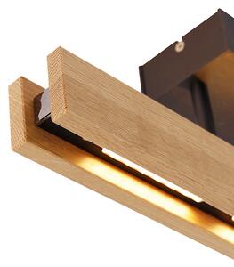 Wiejska lampa sufitowa drewniana z diodami LED - Holz Oswietlenie wewnetrzne