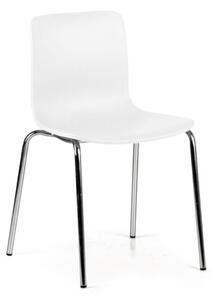 Krzesło konferencyjne DAVE, białe