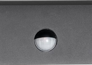 Zewnetrzna Kinkiet / Lampa scienna zewnętrzny szary z czujnikiem ruchu LED IP54 - Harvey Oswietlenie zewnetrzne