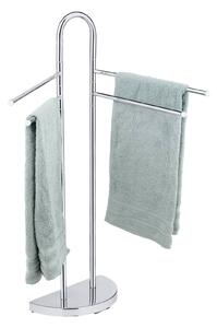 Łazienkowy stojak na ręczniki - 4 ramienny, chromowany, WENKO