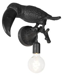 Kinkiet / Lampa scienna vintage czarny - Tucan Oswietlenie wewnetrzne