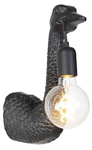 Kinkiet / Lampa scienna vintage czarny - Camel Bird Oswietlenie wewnetrzne