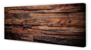 Obraz na płótnie Drewno słoje struktura