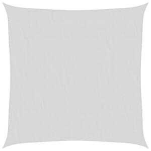 Żagiel przeciwsłoneczny, jasnoszary, 6x6 m, 100% poliester