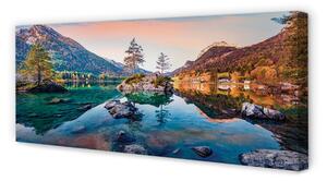 Obraz na płótnie Niemcy Góry alpy jesień jezioro