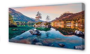 Obraz na płótnie Niemcy Góry alpy jesień jezioro