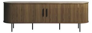 Brązowa szafka pod TV w dekorze dębu 180x56x45 cm Nola – Unique Furniture