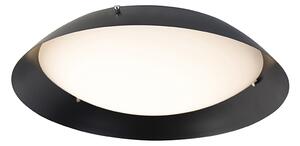 Nowoczesna lampa sufitowa czarna 38 cm z LED - Bjorn Oswietlenie wewnetrzne