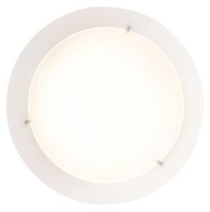 Nowoczesna lampa sufitowa biała 30 cm z LED - Bjorn Oswietlenie wewnetrzne
