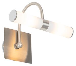 Klasyczny Kinkiet / Lampa scienna stalowy IP44 2-punktowy - Bath Arc Oswietlenie wewnetrzne