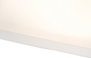 Nowoczesna lampa sufitowa biała 24,5 cm z LED - Edor Oswietlenie wewnetrzne