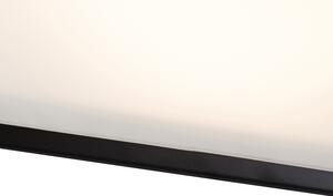 Nowoczesna lampa sufitowa czarna 34,5 cm z LED - Edor Oswietlenie wewnetrzne