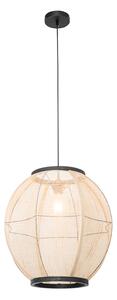Orientalna lampa wisząca brązowa 46 cm - Rob Oswietlenie wewnetrzne