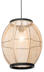 Orientalna lampa wisząca brązowa 35 cm - Rob Oswietlenie wewnetrzne