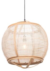 Orientalna lampa wisząca brązowa 50 cm - Pascal Oswietlenie wewnetrzne