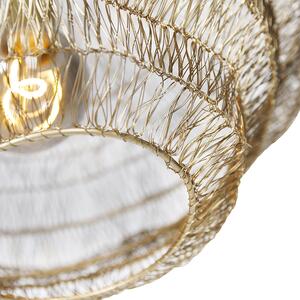 Orientalna lampa wisząca złota 45 cm x 40 cm - Vadi Oswietlenie wewnetrzne