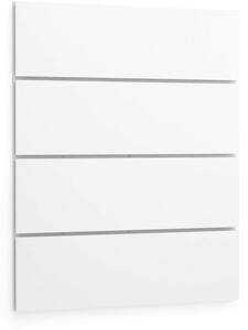 Panel ścienny LAYERS, 1200 x 54 x 1486 mm, biały