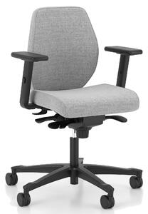 Obrotowe krzesło do biura Bjarg Swivel Chair LB UPH niskie oparcie