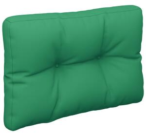 Poduszka na paletę, zielona, 50x40x12 cm, tkanina